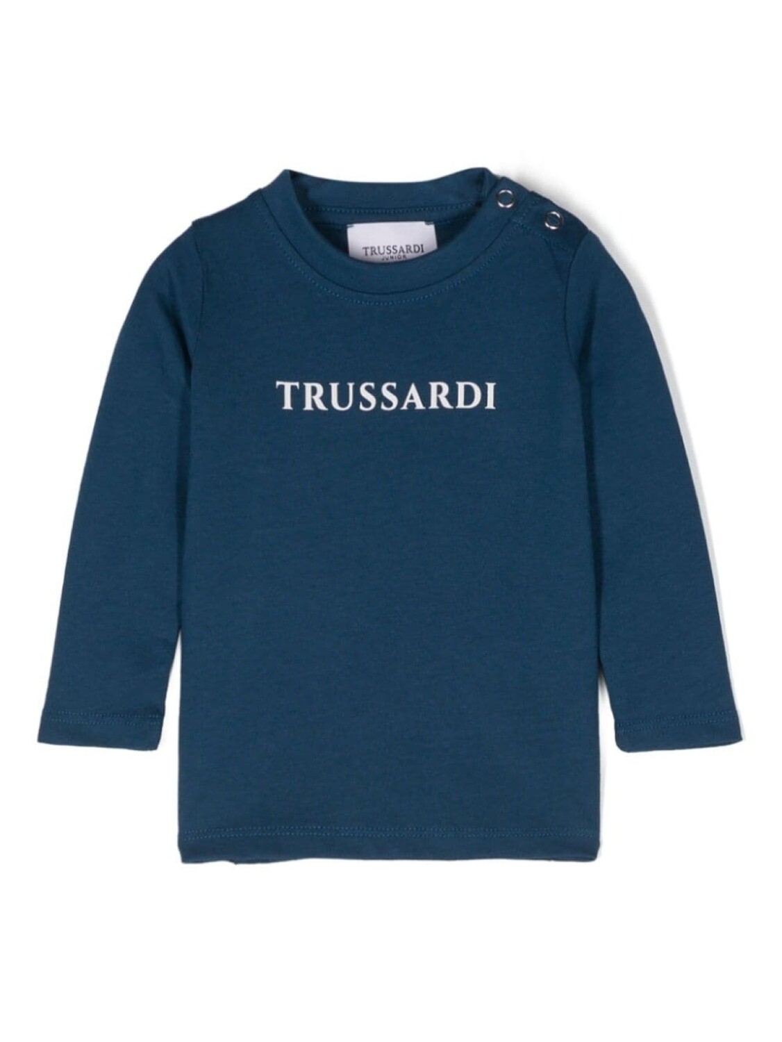 

TRUSSARDI JUNIOR футболка с логотипом, синий