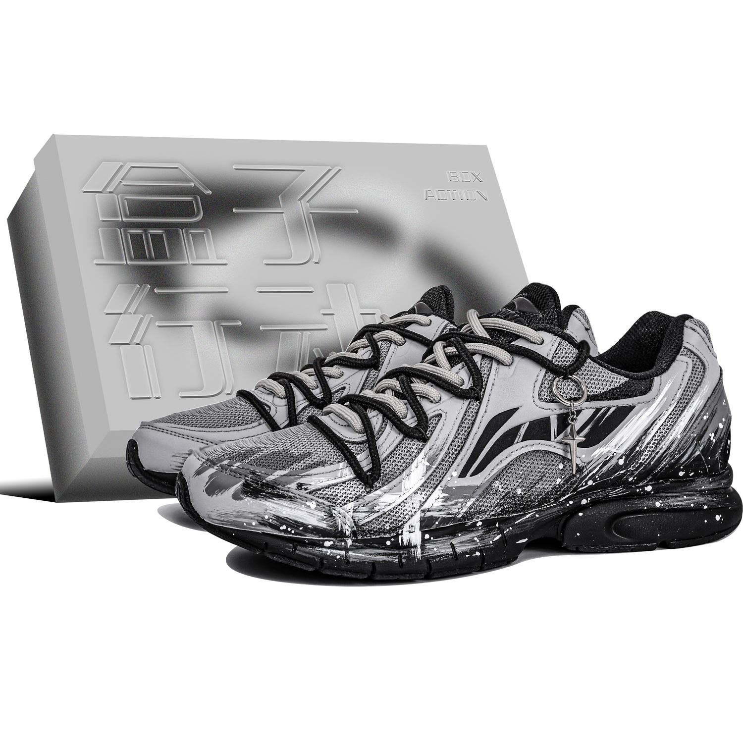 

Кроссовки мужские Zero March 7th с амортизацией, устойчивые к истиранию, легкие, низкие, для повседневного бега LINING, G-Box