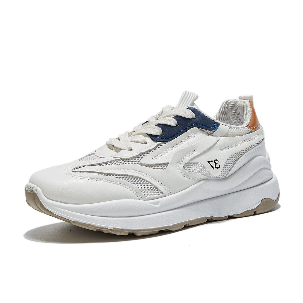 

Кроссовки для образа жизни женские низкие синий Victoria&Vera