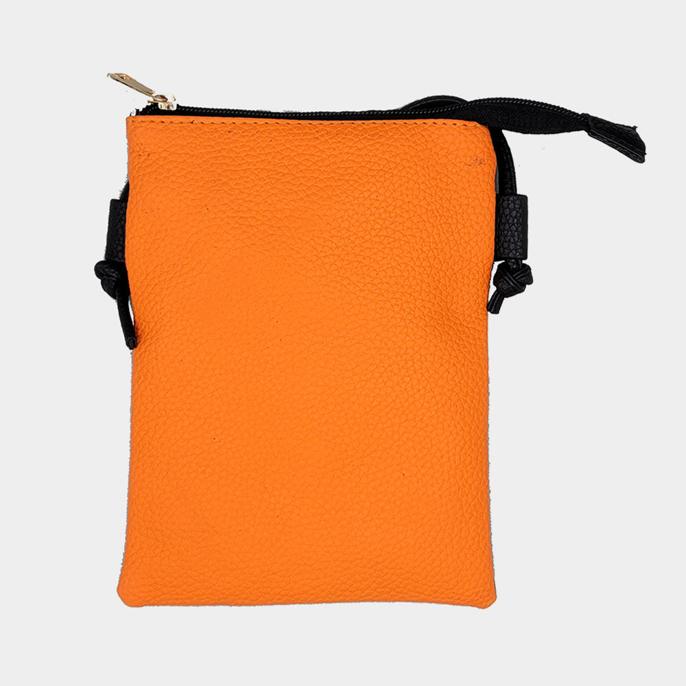 

Искусственная кожаная сумка через плечо FASHNZFAB, оранжевый