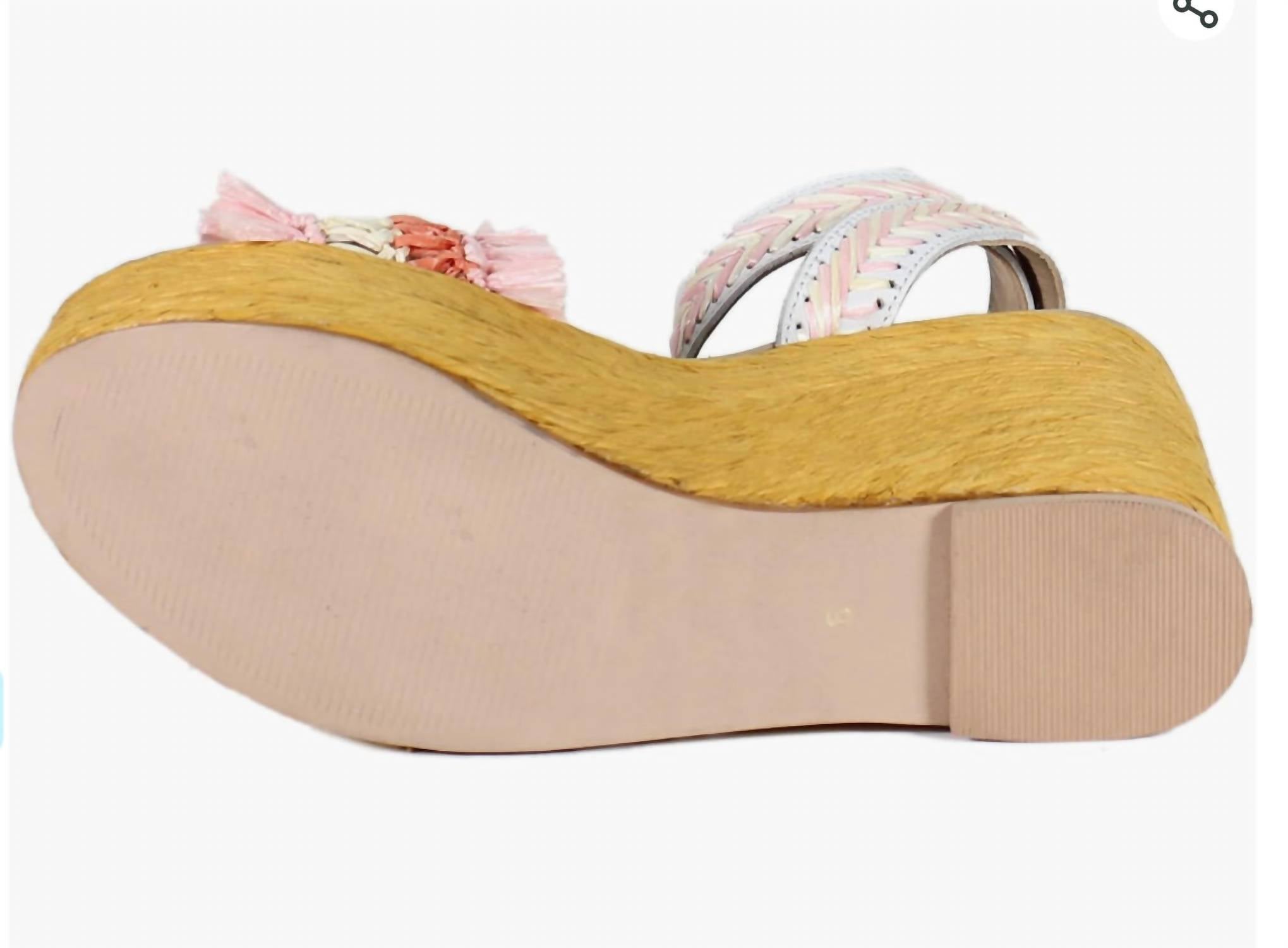 Женские босоножки Muddie Water Wedge Sandals, разноцветные DIBA True, мультиколор — фото 3