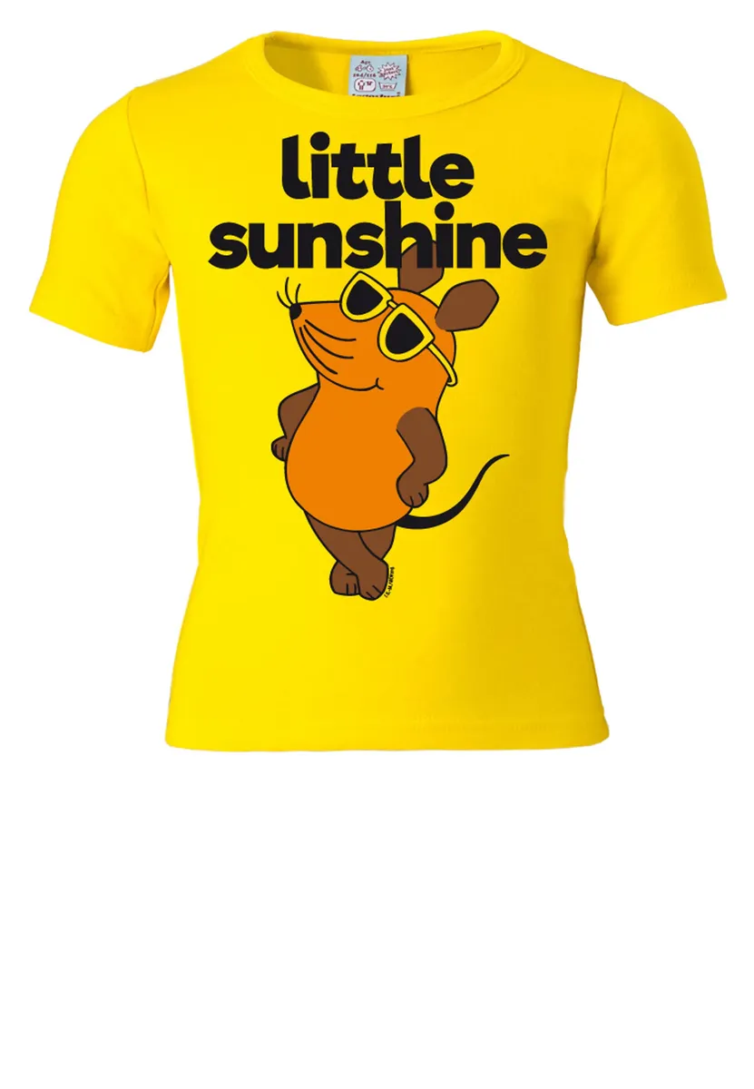 Logoshirt Футболка "Maus Little Sunshine" с милым принтом спереди, цвет Mehrfarbig — фото 3