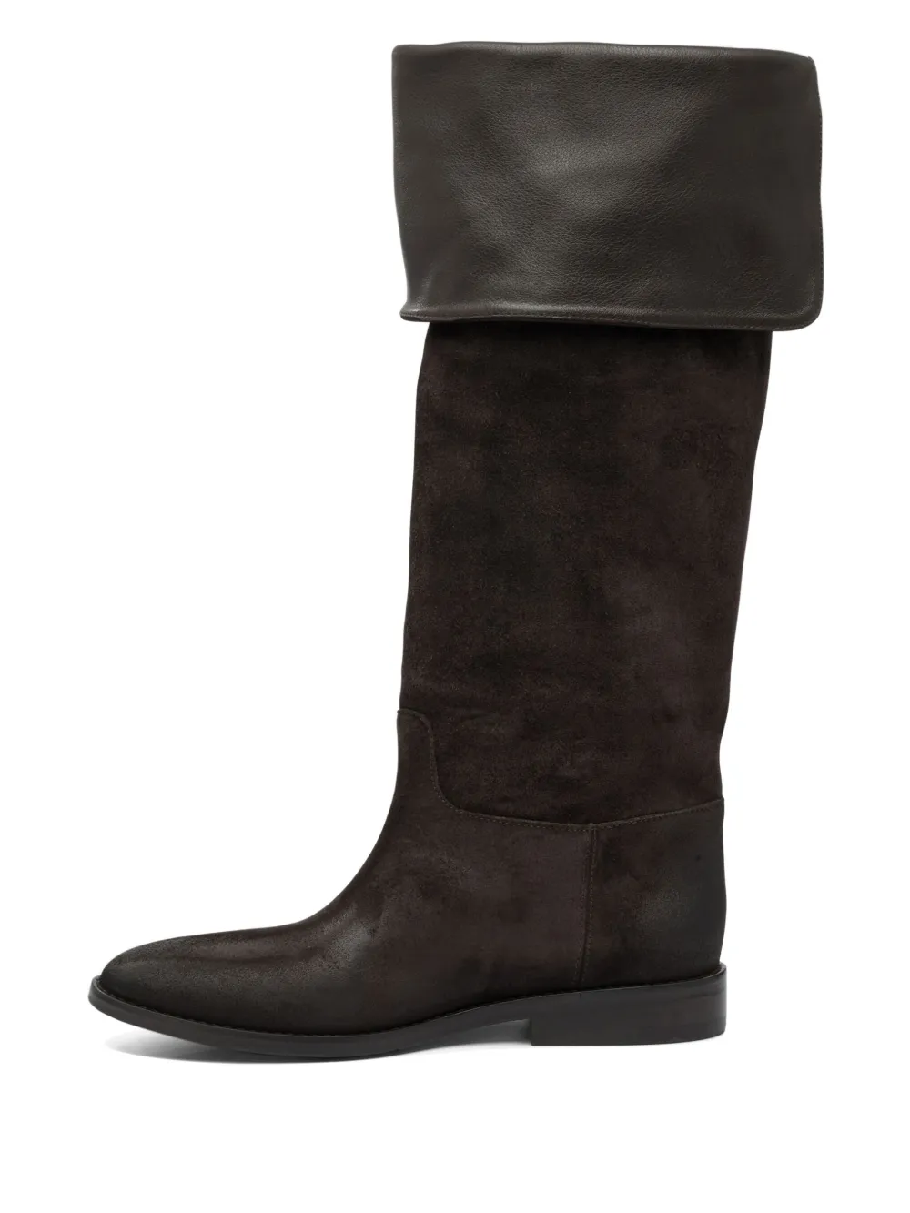 Ботинки с кожаными манжетами strategia shoes, коричневый — фото 4
