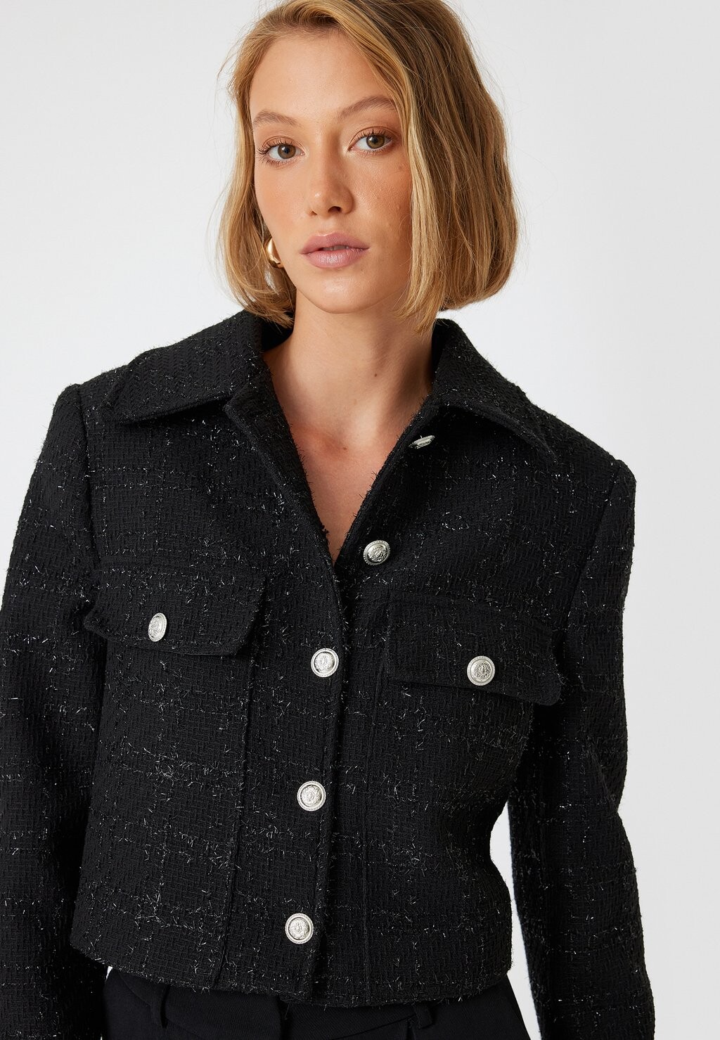 

Кардиган CROP Koton, черный