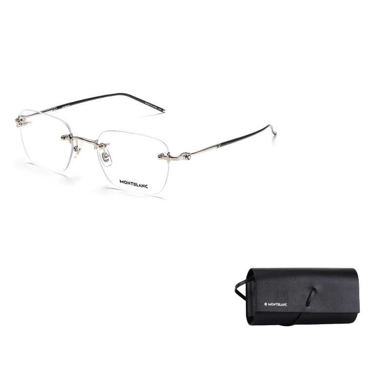 

MONTBLANC Оправы Alloy Square Frame Unisex Gold Silver