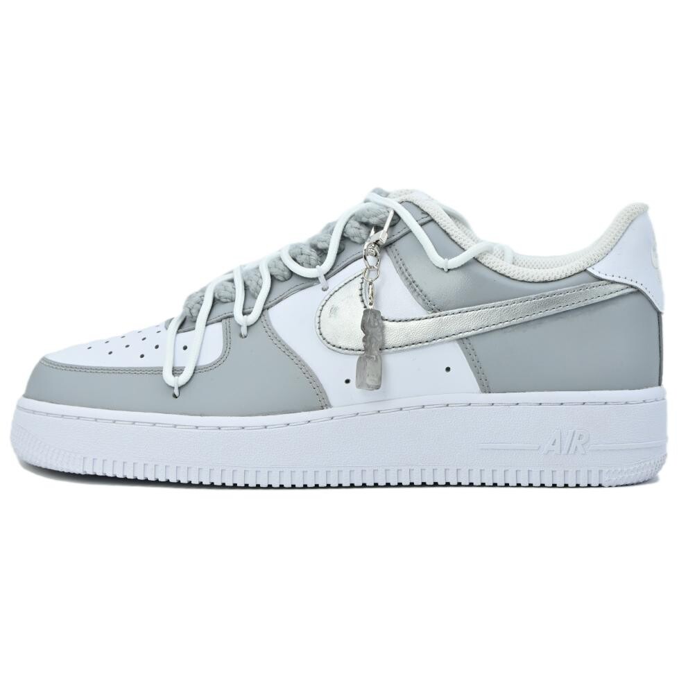 

Кроссовки Nike Air Force 1 Skateboarding Shoes Unisex Low-top Silver/White, белый