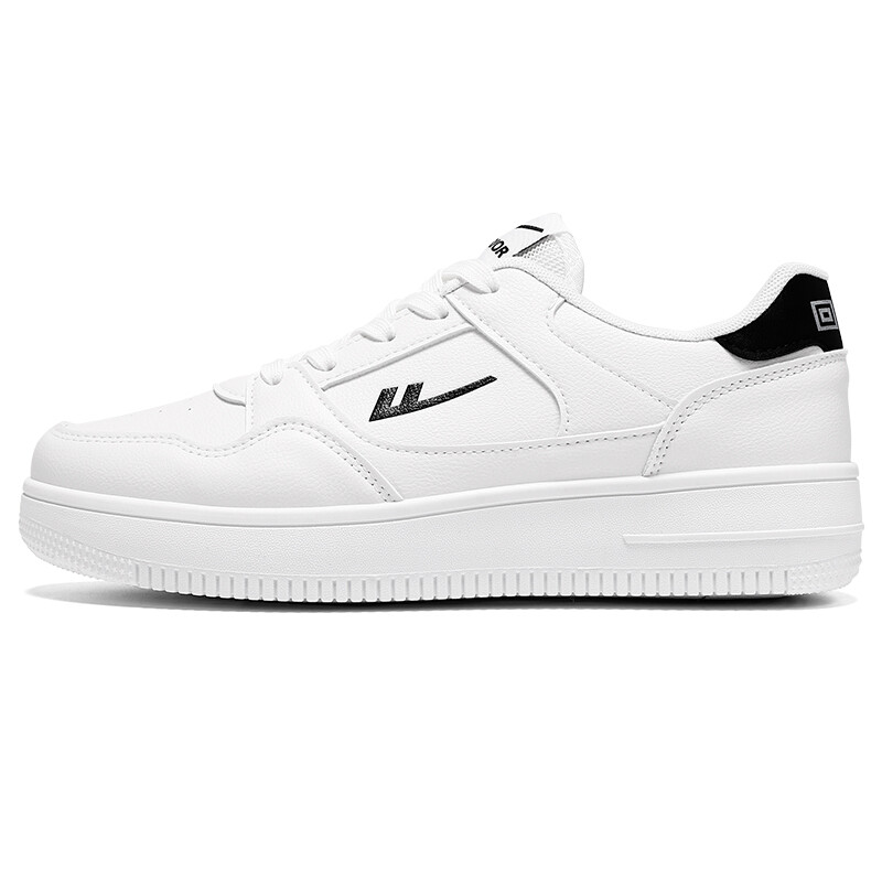 

Кроссовки WARRIOR Skateboarding Shoes Unisex Low-top White/Black, белый