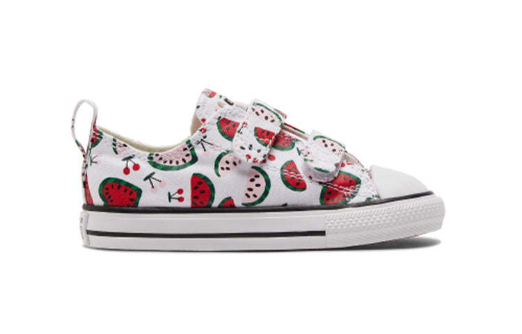 Кеды Converse Chuck Taylor All Star 2V 'White Red Green', красный — фото 2