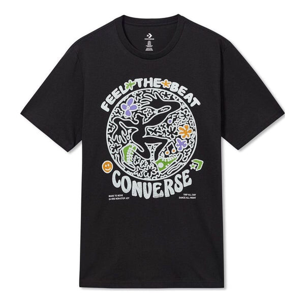 

Футболка abstract dance tee 'black' Converse, черный