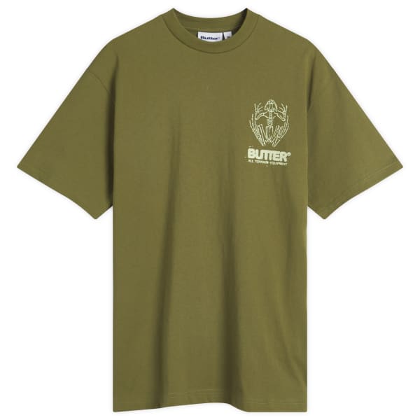 

Футболка с изображением окаменелостей Butter Goods, Moss