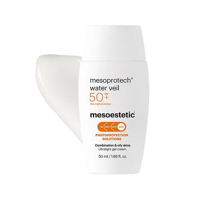 Солнцезащитный флюид Mesoestetic Mesoprotech Water Veil SPF50+ Mesoestetic