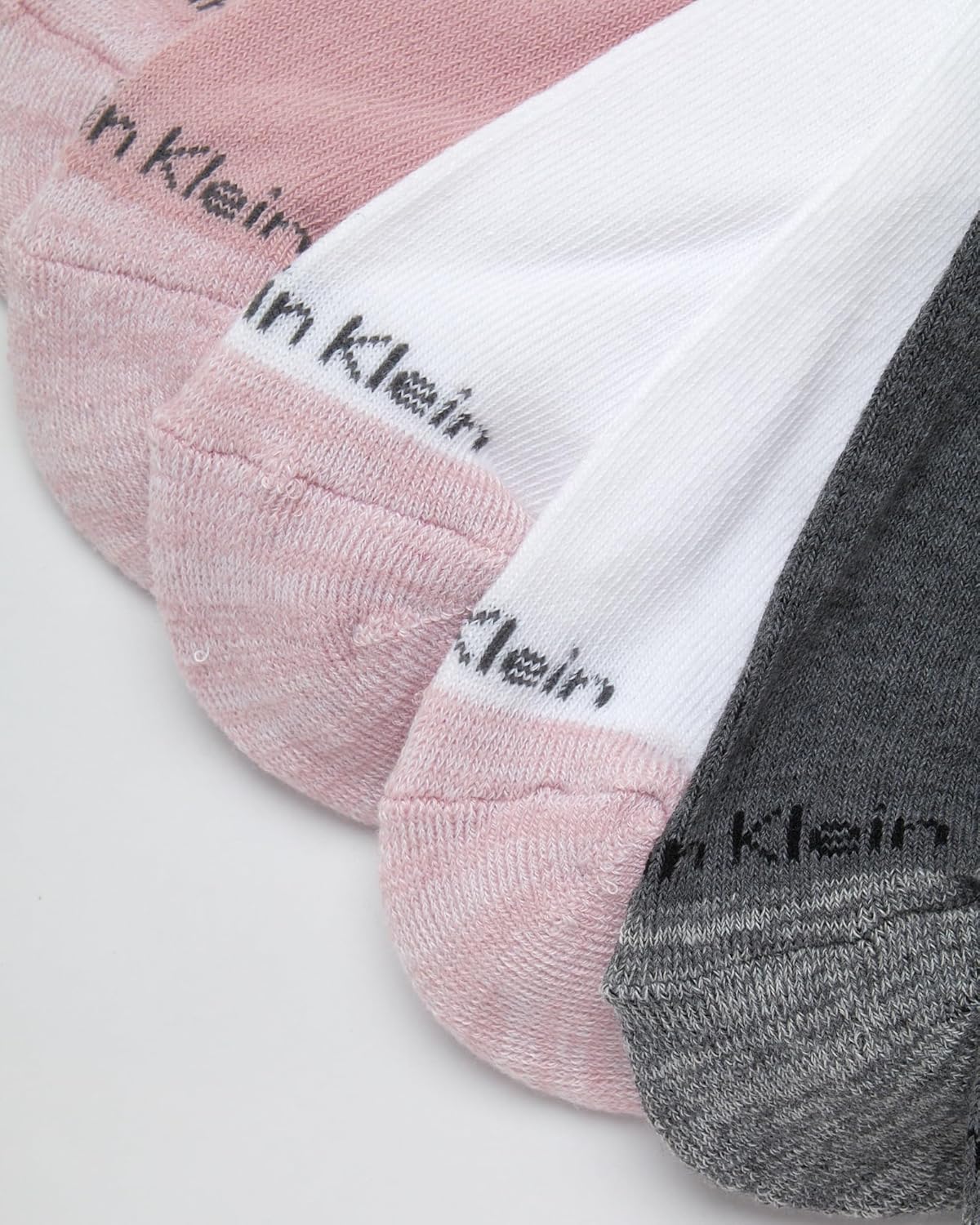 Женские носки Calvin Klein, непромокаемые, 6 пар, мягкие, комфортные, спортивные, с низким вырезом, для женщин (размер обуви: 4-10), Heather Grey — фото 4