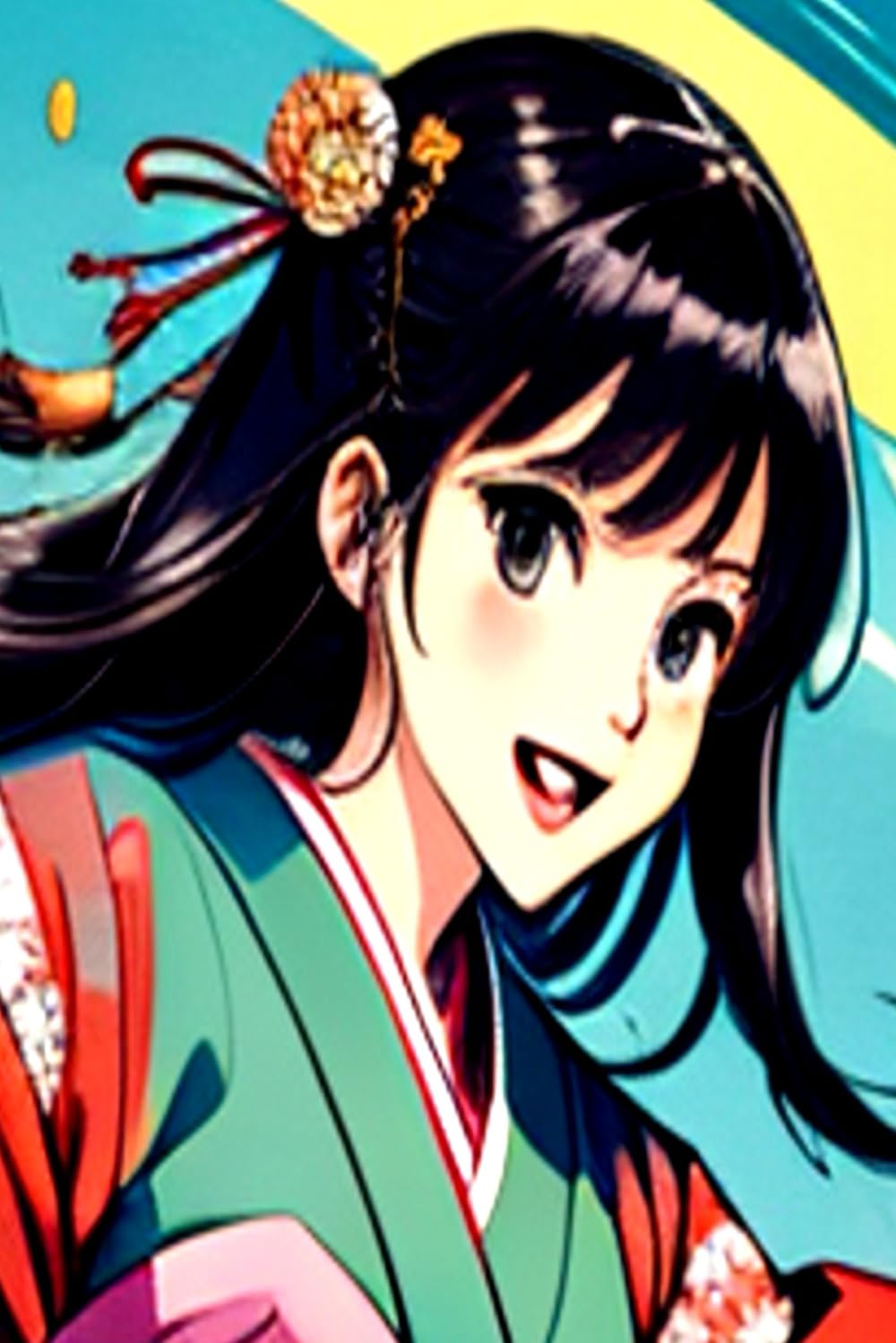 

Japanese Cartoon Manga Notebook 0005: Lines ensures ample room for your thoughts, white paper, 6 X 9, 120 pages (Independently published)