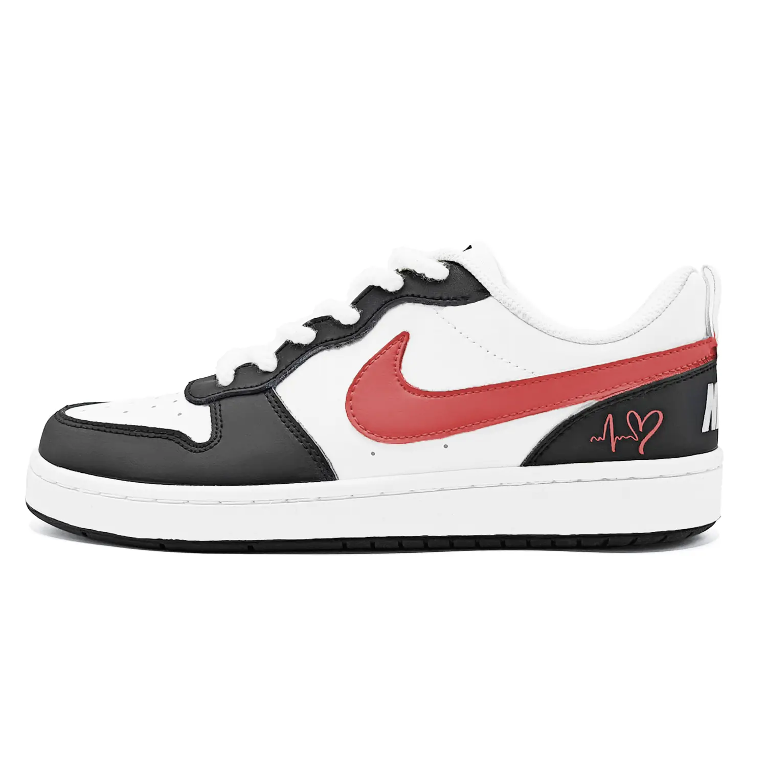 

Детские скейтерские кроссовки Court Borough для младших школьников Nike, бургундия