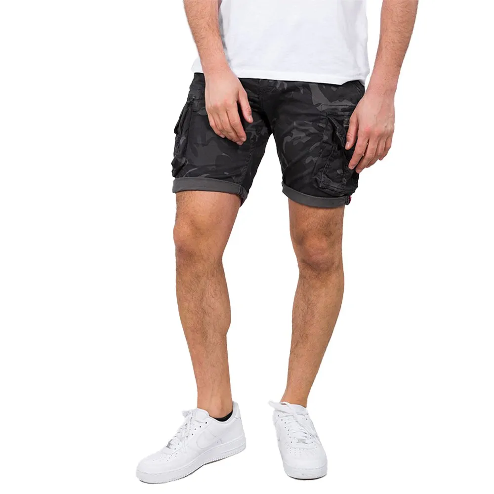 

Шорты Alpha Industries Crew Camo, черный