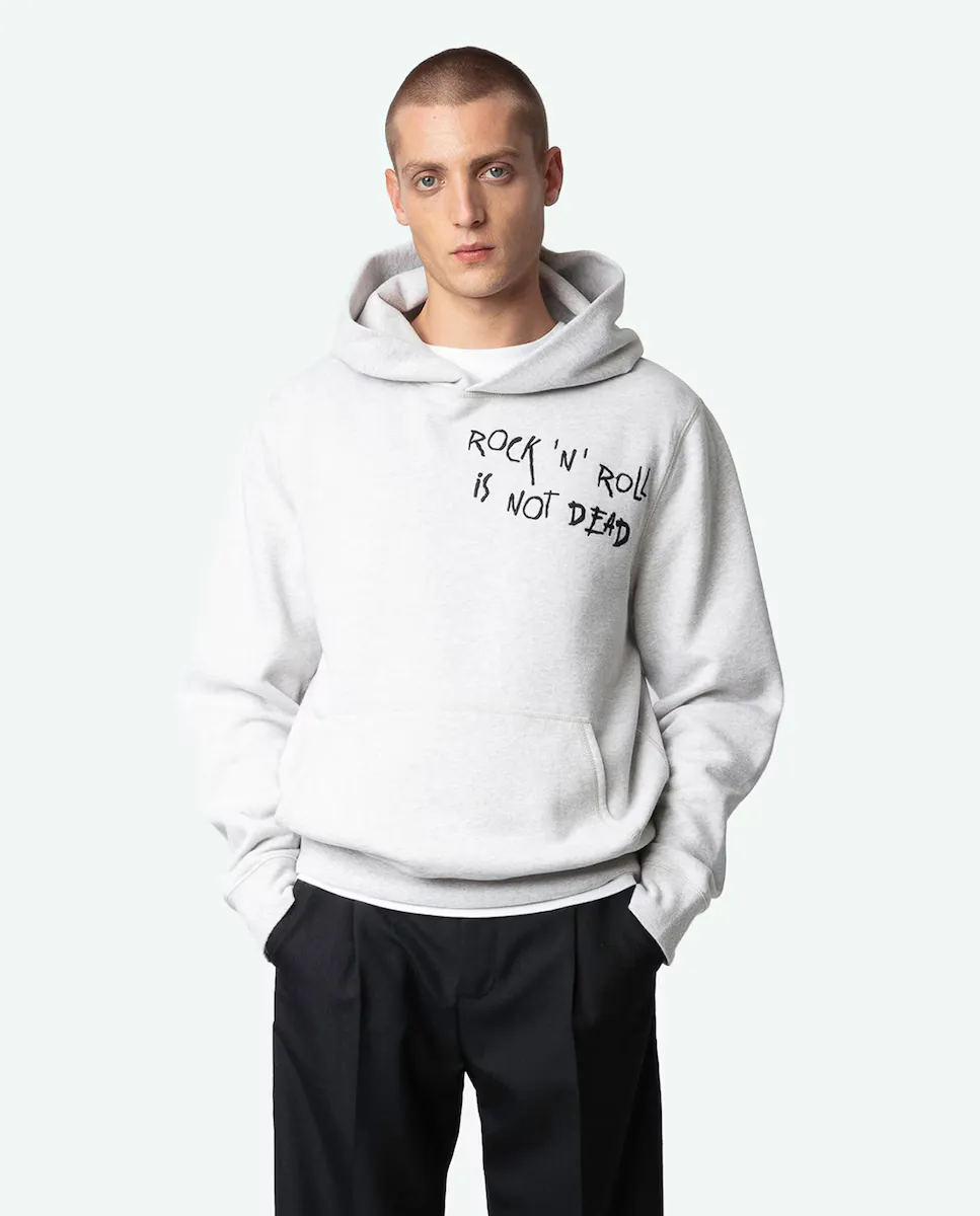 

Мужская толстовка с капюшоном Sanchi Zadig & Voltaire, светло-серый