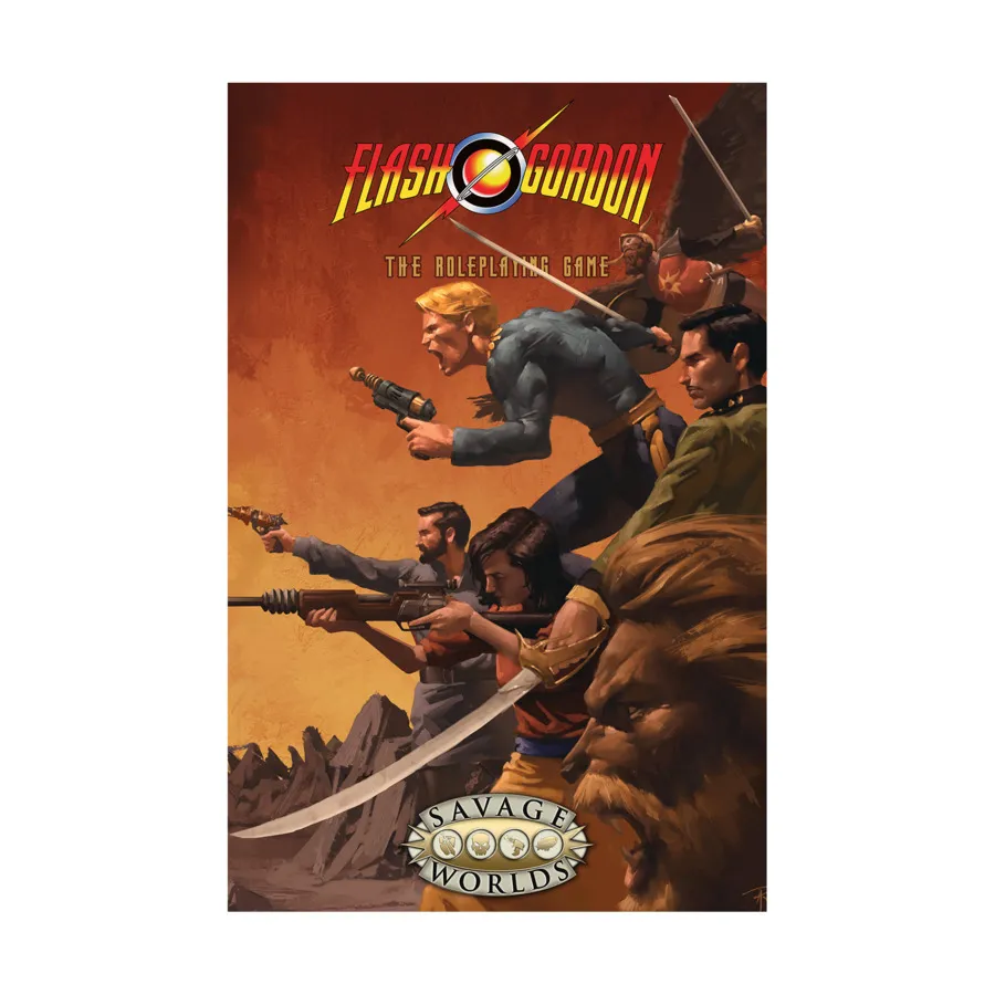 

Flash Gordon RPG, Savage Worlds - Flash Gordon (Pinnacle), твердый переплет