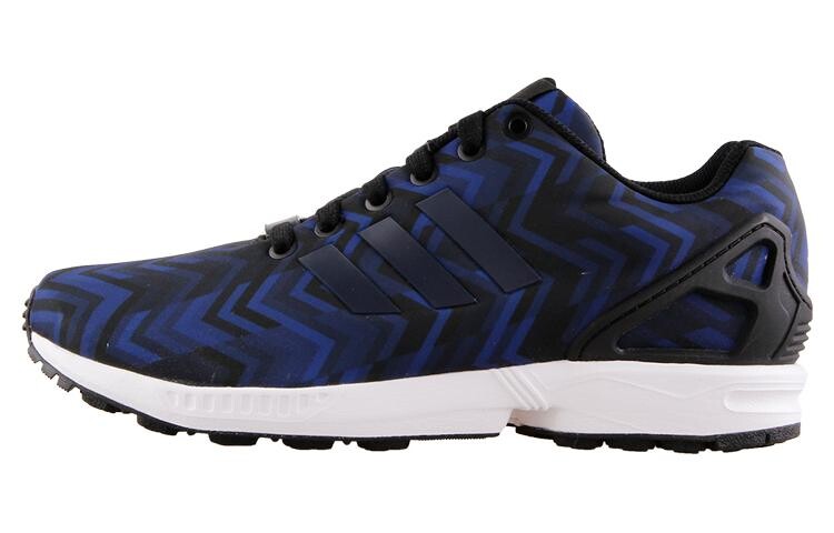 

Кроссовки мужские ZX Flux с низким верхом, черные/синие Adidas Originals