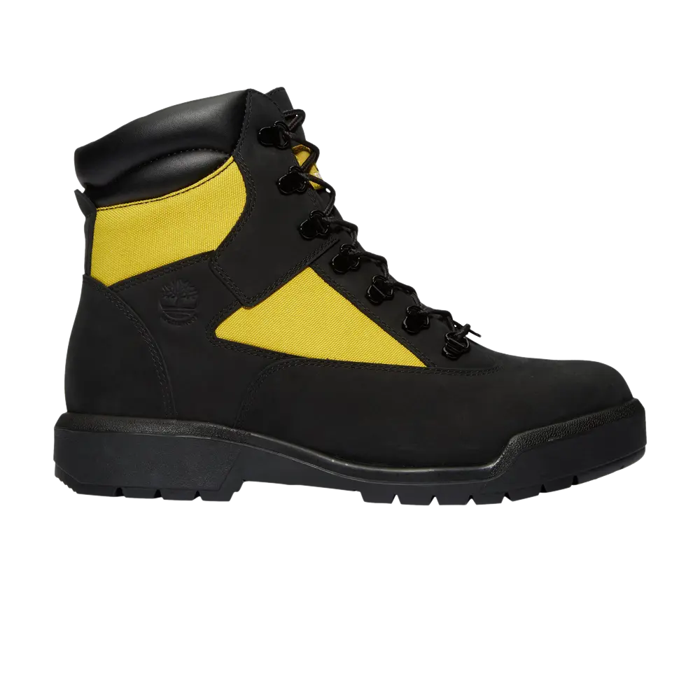 Ботинки Timberland 6 Inch Field, черный / желтый