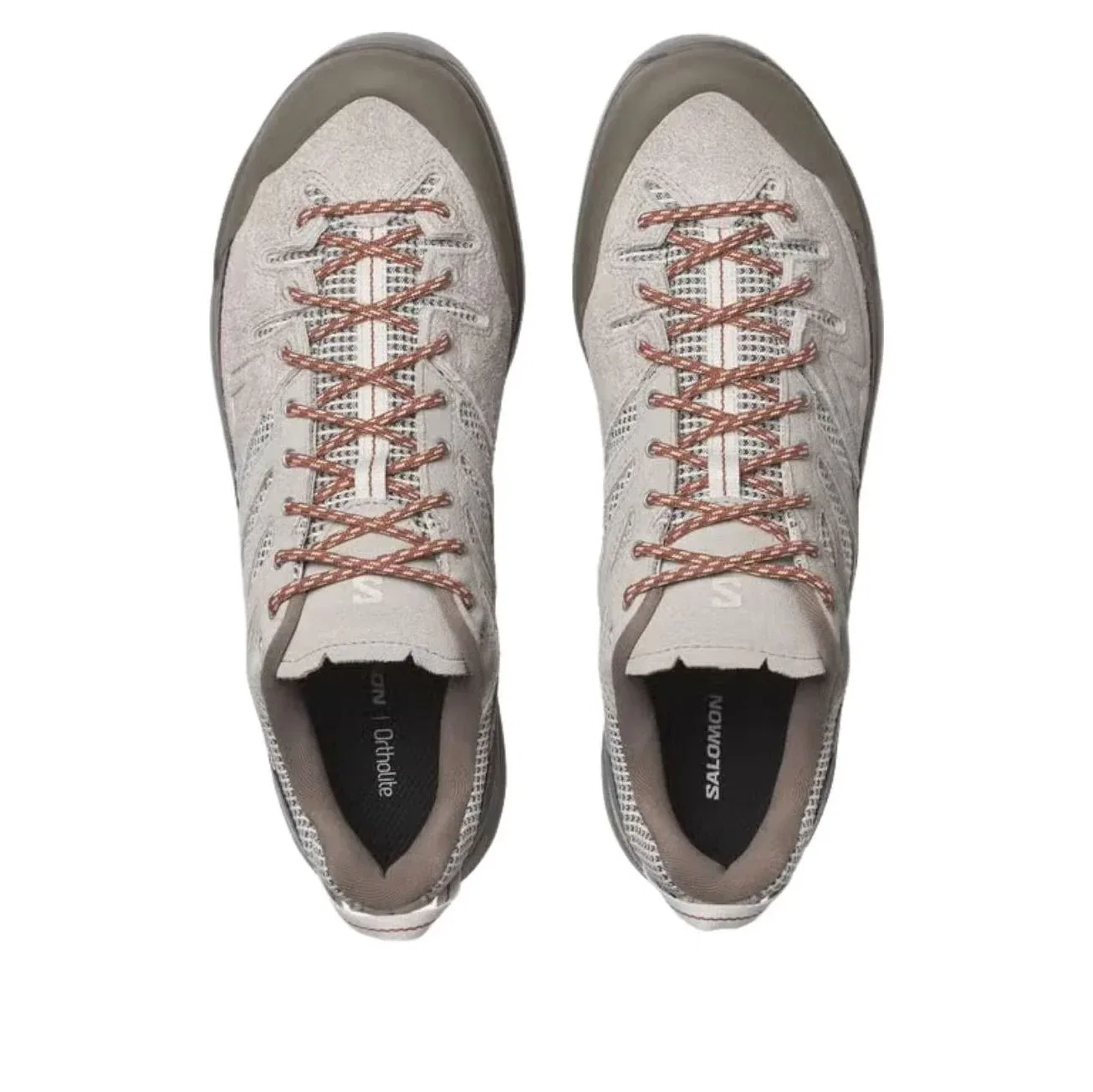 Кроссовки SALOMON X-Alp Woven 'Walnut Silver Cloud' 491482, бежевый — фото 2