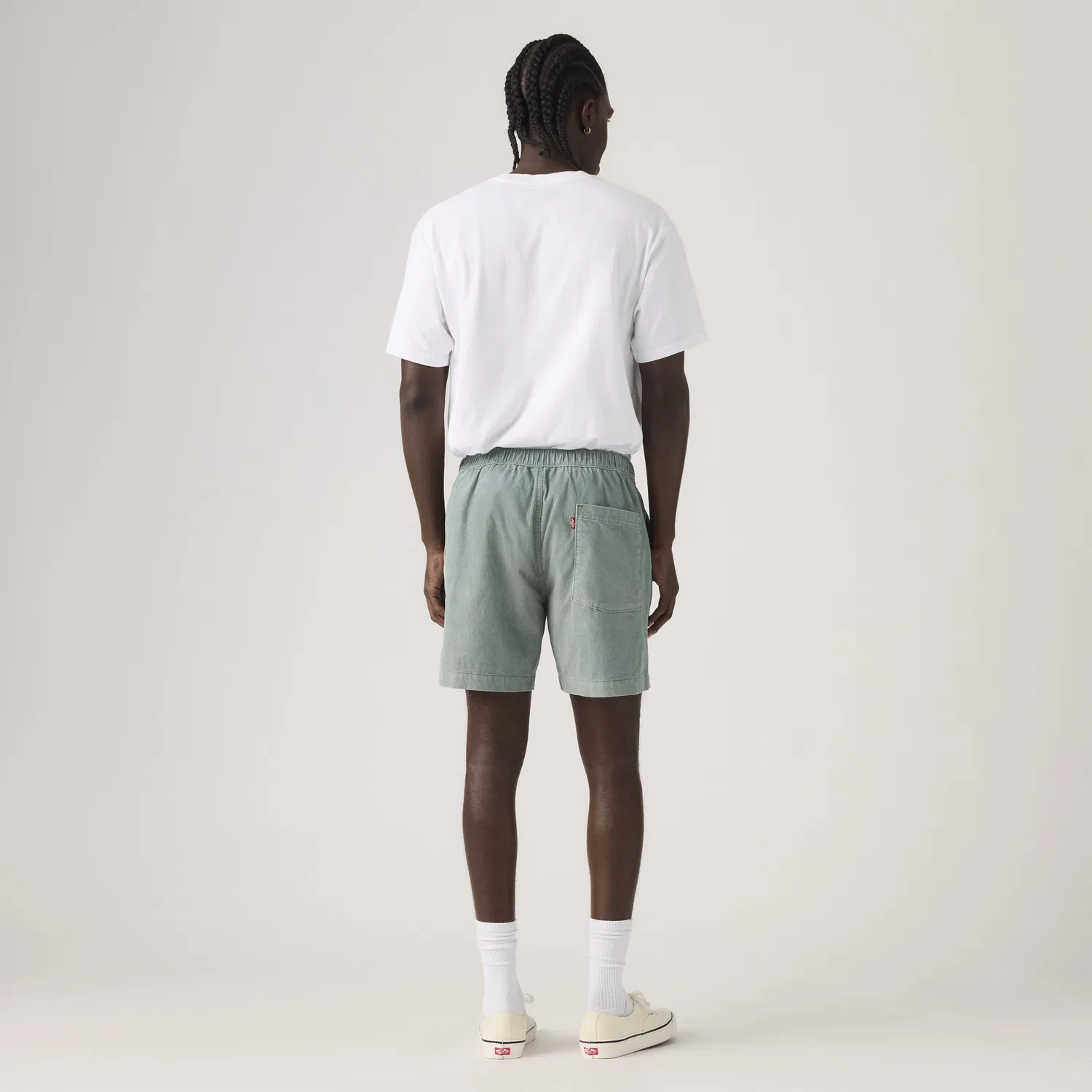 Мужские шорты из вельвета Easy Corduroy 6 дюймов Levi's, Grey — фото 3