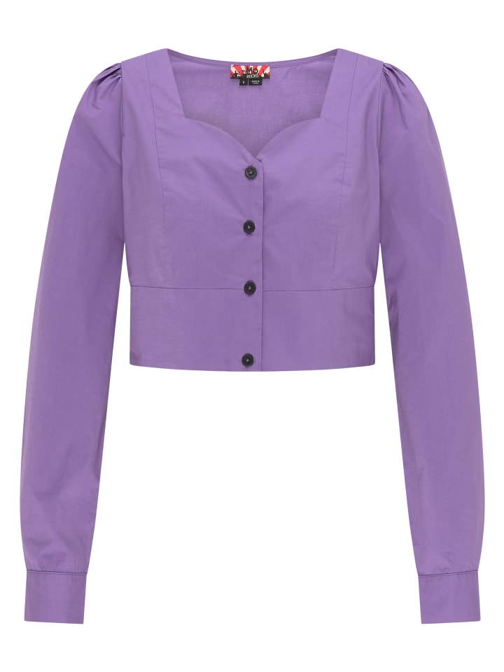 

Женская блузка фиолетового цвета myMo ROCKS