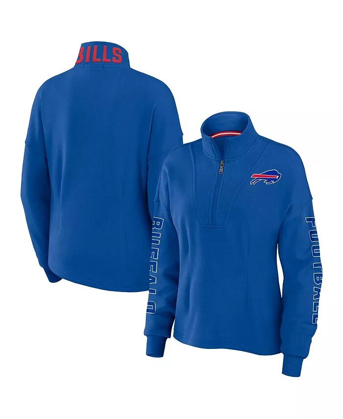 

Женская куртка на молнии Royal Buffalo Bills Wear By Erin Andrews, синий