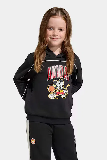 Худи детское с капюшоном DISNEY Adidas, черный