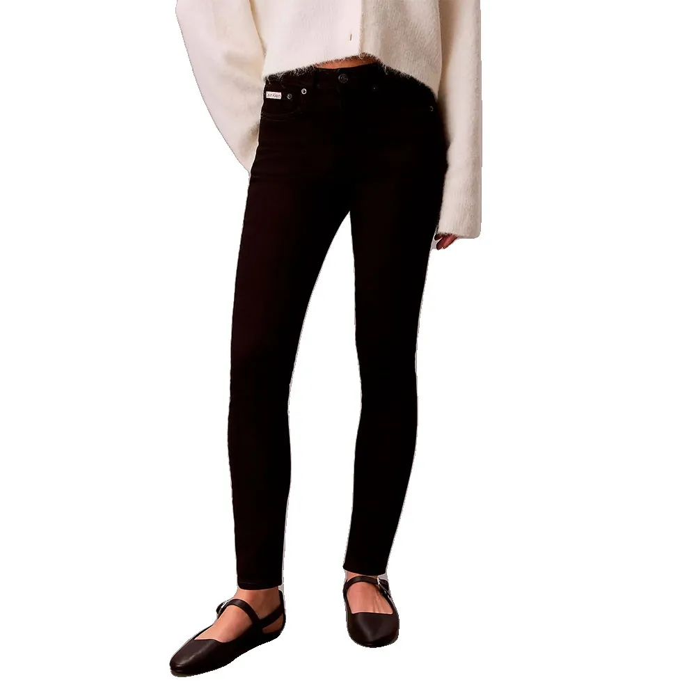 

Джинсы Calvin Klein LV047C777G, зауженные Calvin klein jeans, черный