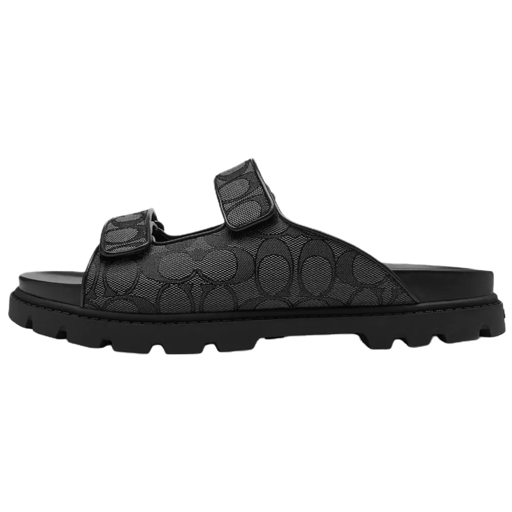 COACH Слайды Slide Slippers мужские Black