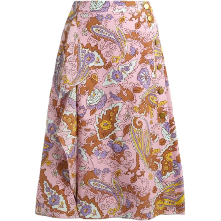 

Coach Повседневная длинная юбка для женщин, розовая