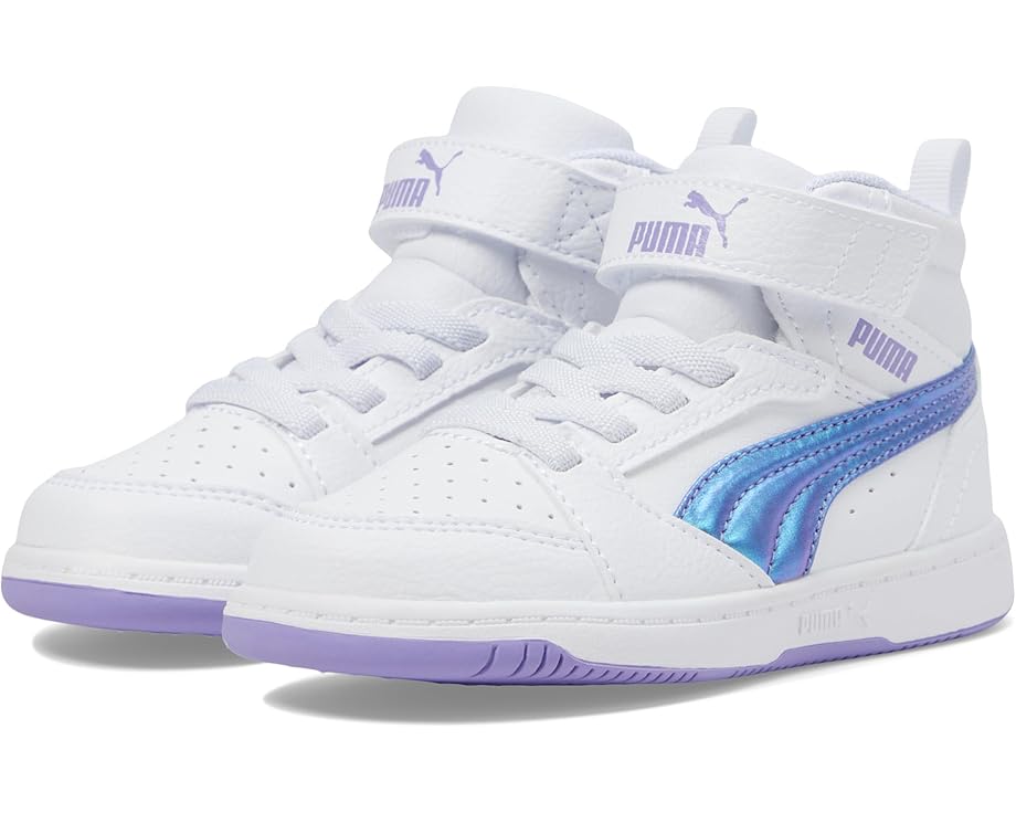 

Кроссовки PUMA Kids Rebound Layup, цвет Puma Black/Lavender Alert/Mauved Out