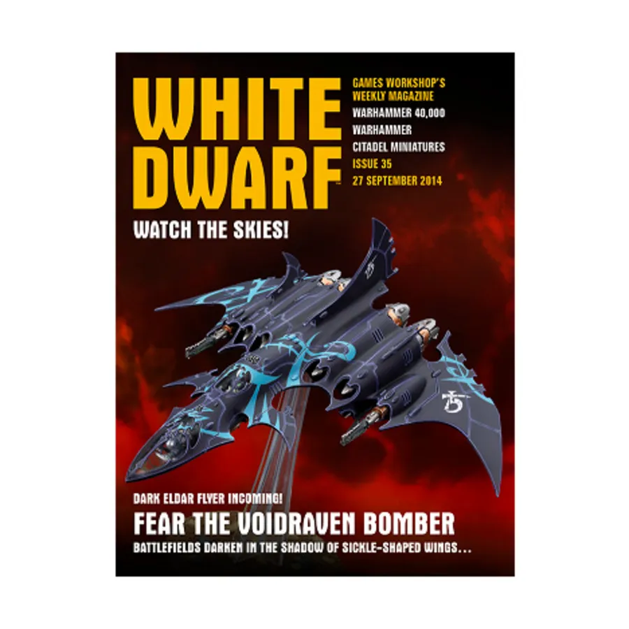 

#35 «Бойтесь бомбардировщика Ворона Бездны», White Dwarf Weekly - 2014 (#1-#48)