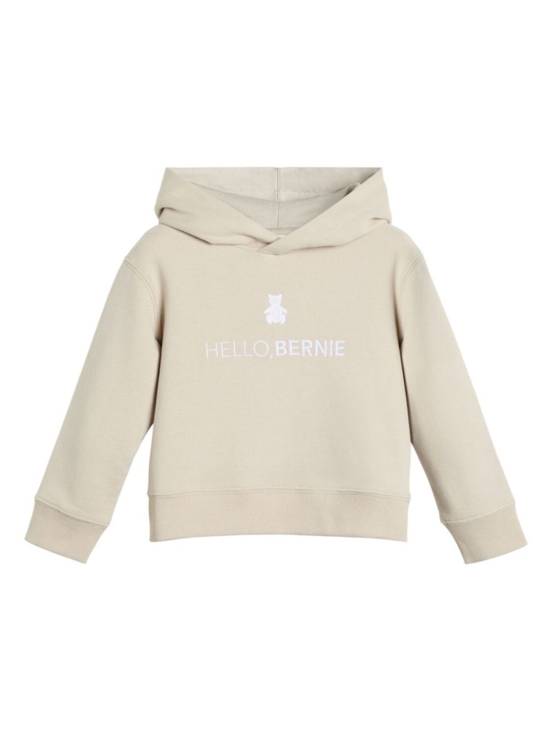 

Brunello Cucinelli Kids толстовка с декором Teddy Bear, нейтральный цвет
