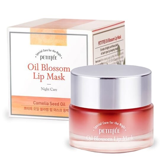 

Масло семян камелии, Маска для губ, 15 г Petitfee Oil Blossom Lip Mask