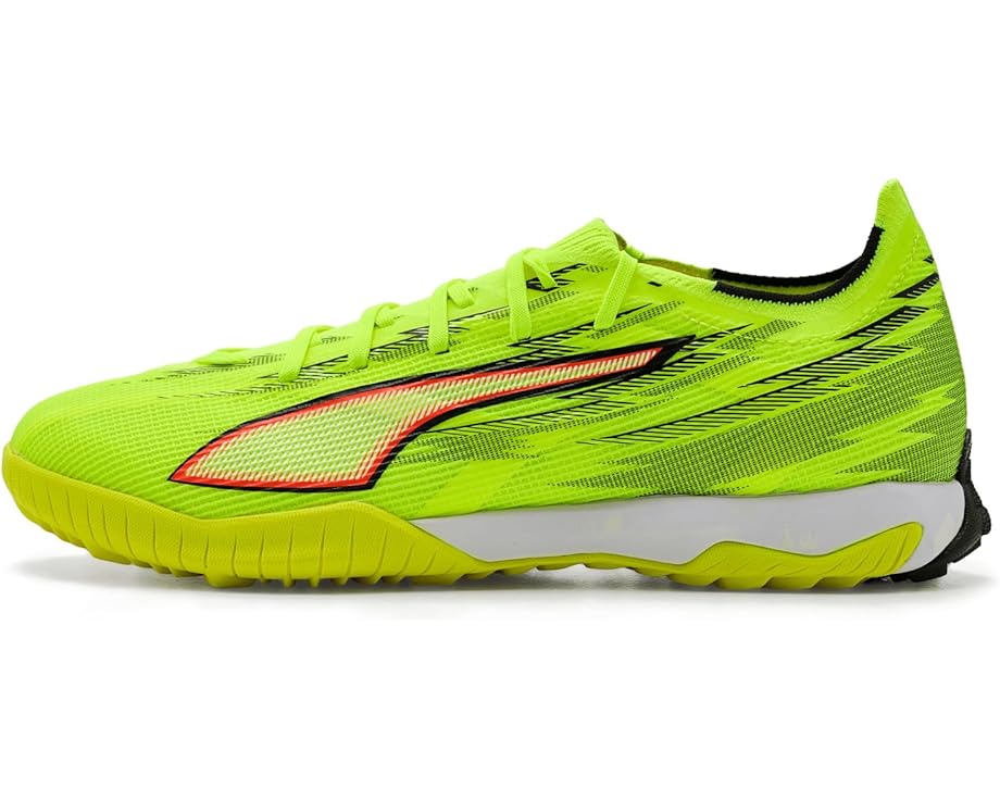 Мужские футбольные бутсы PUMA Ultra 6 Match Turf Trainer, Yellow Alert/Black/Glowing Red/Lime Squeeze — фото 4