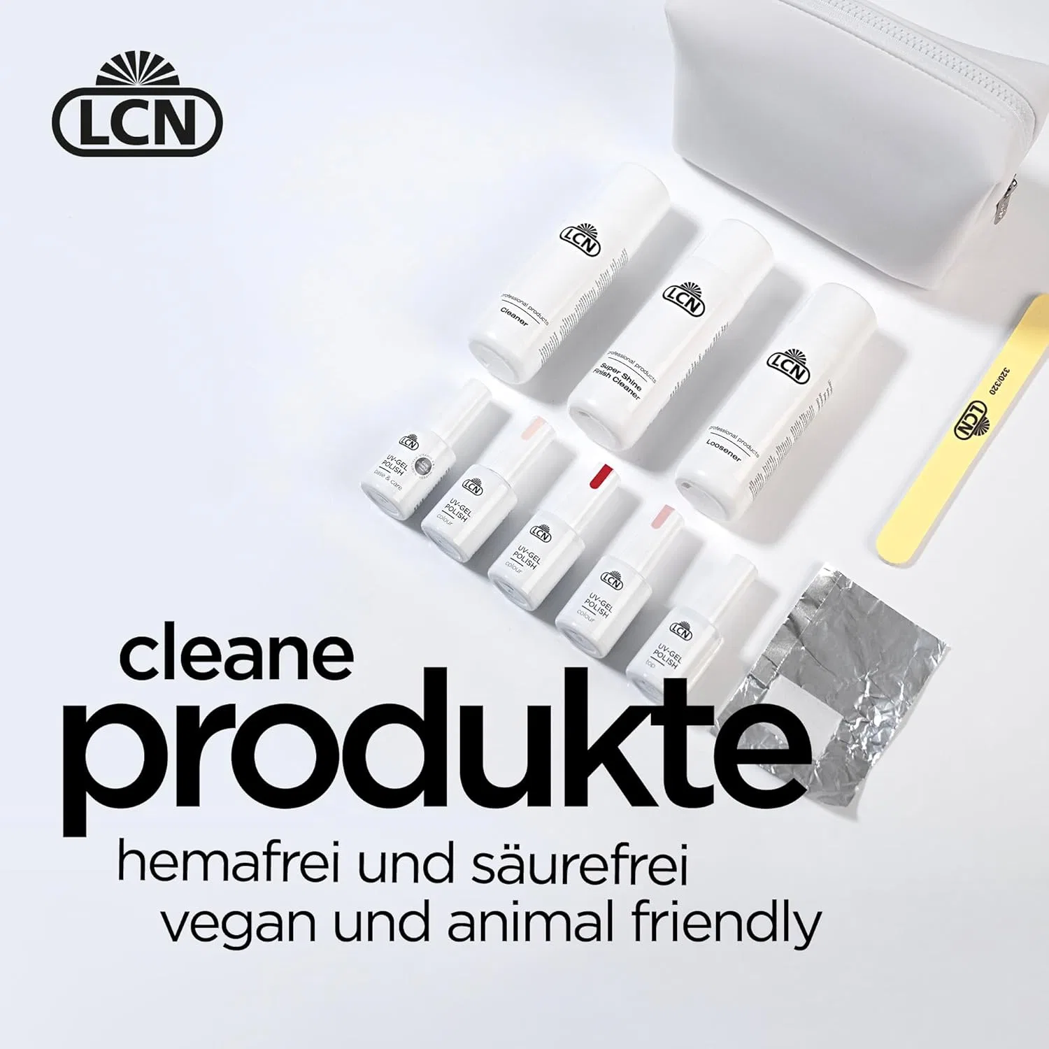 Базовый стартовый набор для дизайна ногтей LCN UV Gel No File Gel Polish Lcn — фото 4