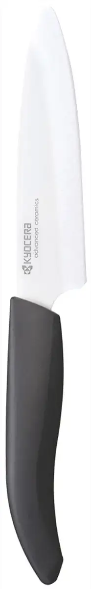 

Нож универсальный KYOCERA "GEN NATURE", (1 шт.), для фруктов и овощей, длина лезвия: 11 см Общая длина 23 см, Длина лезвия 11 см., черно-белый