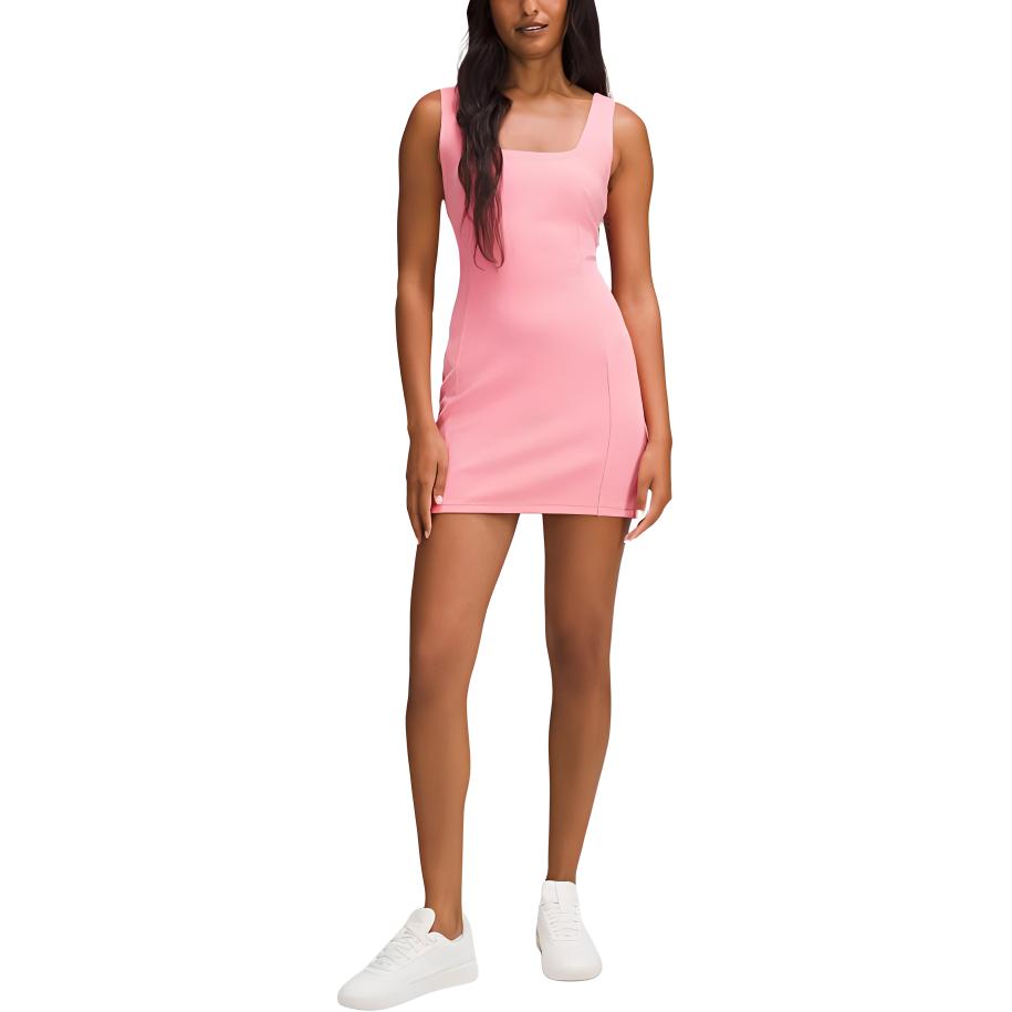 

Lululemon Женское платье Softstreme без рукавов цвета cherry blossom pink