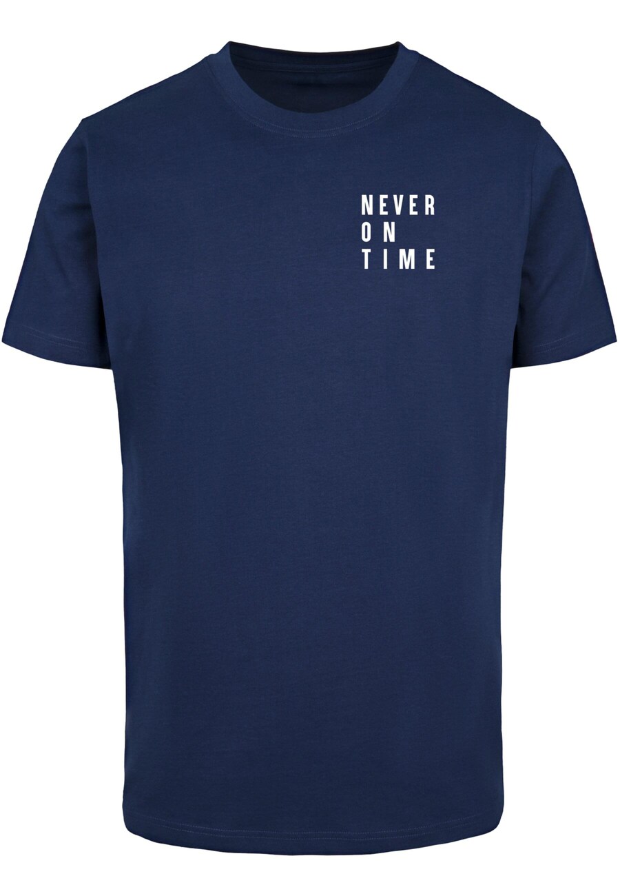 

Рубашка Merchcode Never On Time, темно-синий
