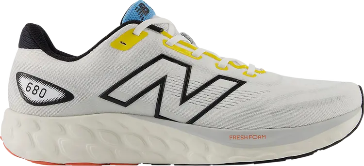 

Кроссовки Fresh Foam 680v8 'White Ginger Lemon', белый