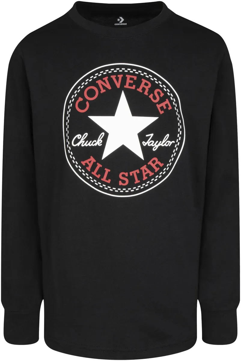 

Рубашка Converse с длинными рукавами "CNVB CHUCK PATCH LS TEE", черный