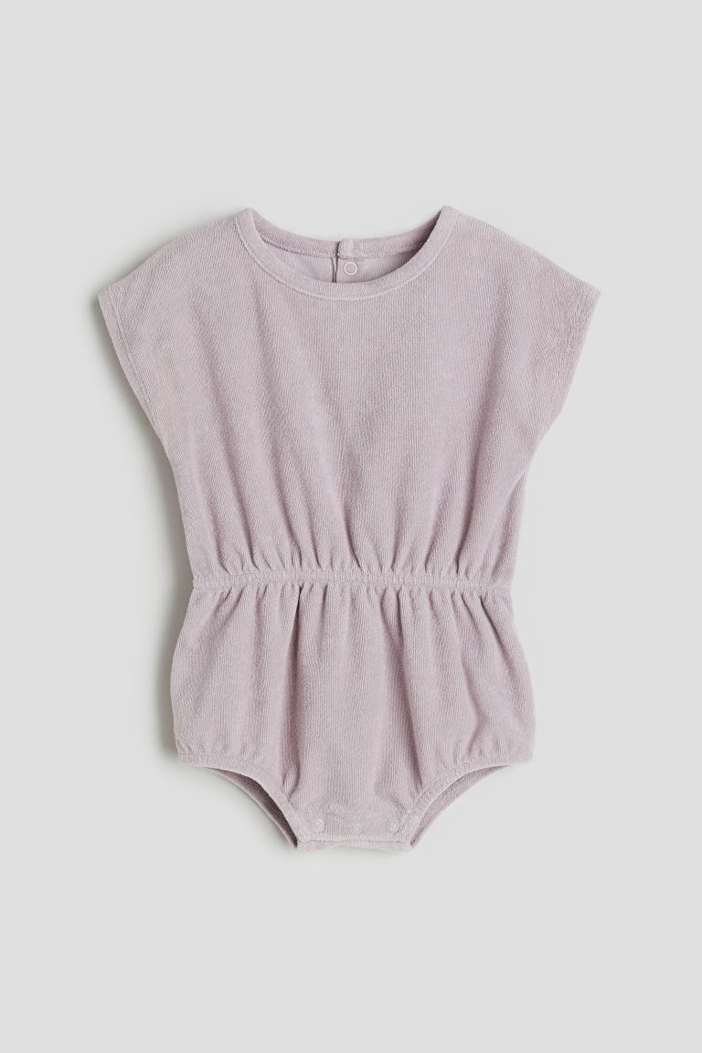 

Комбинезон из махровой ткани H&M, фиолетовый