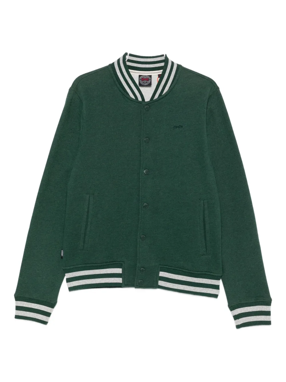 

Полосатый бомбер Superdry, зеленый