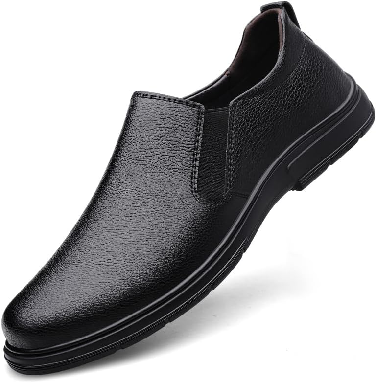 

Мужские лоферы MWX, деловые туфли без шнурков, мягкие формальные лоферы, легкие мужские туфли и прогулок, черный