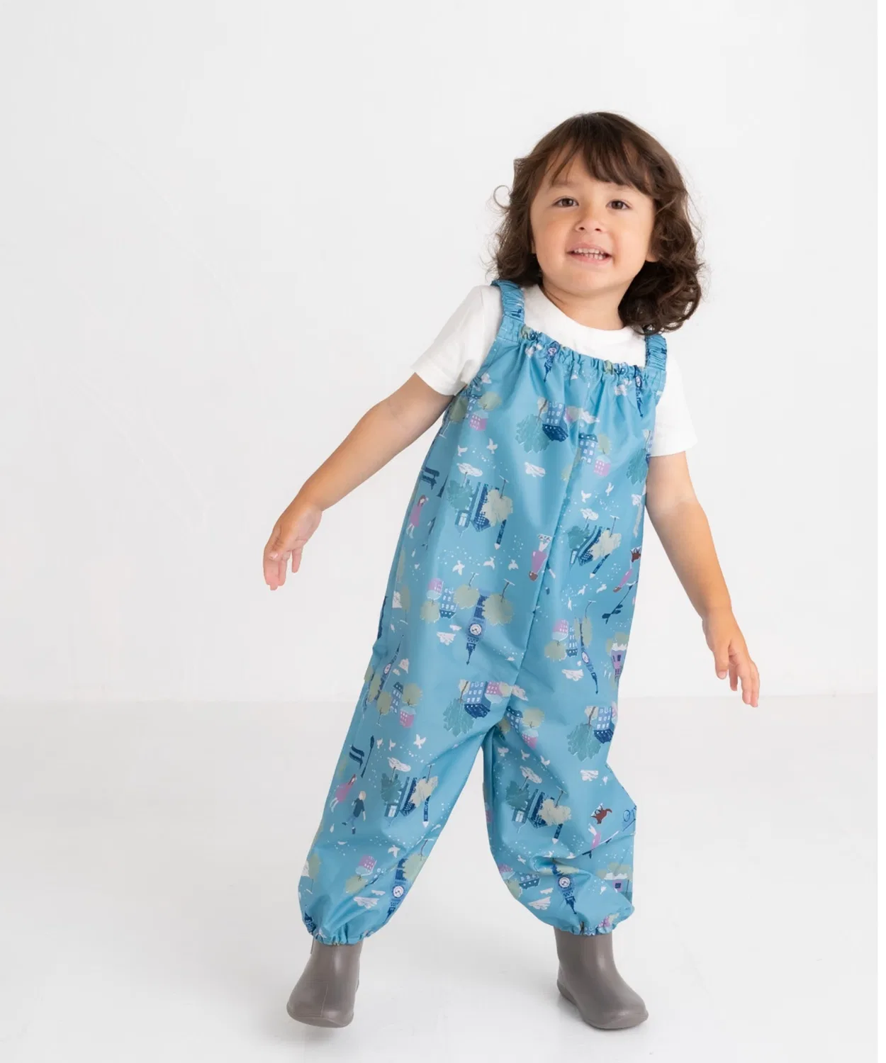Дождевик детский Town Playwear с мешком для хранения, синий