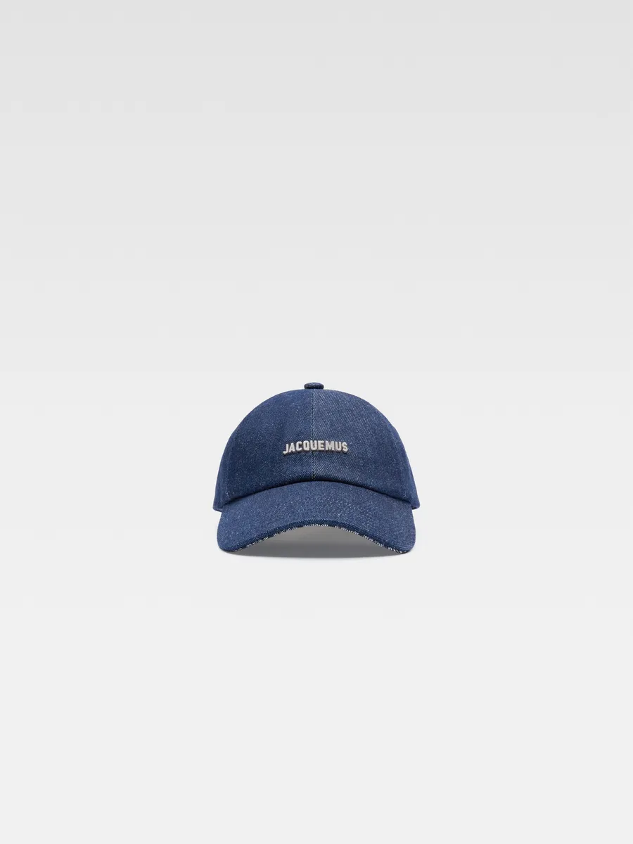 

Кепка с логотипом Ла Каскетта Гаджо Jacquemus, темно-синий