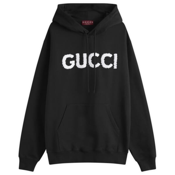 

Толстовка с вышитым логотипом Gucci, черный