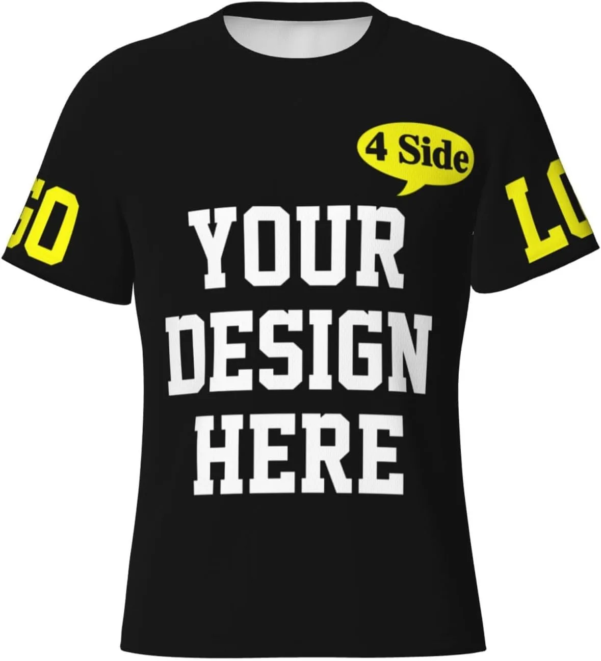 Футболка Custom T Shirt для мужчин с вашим логотипом — фото 3