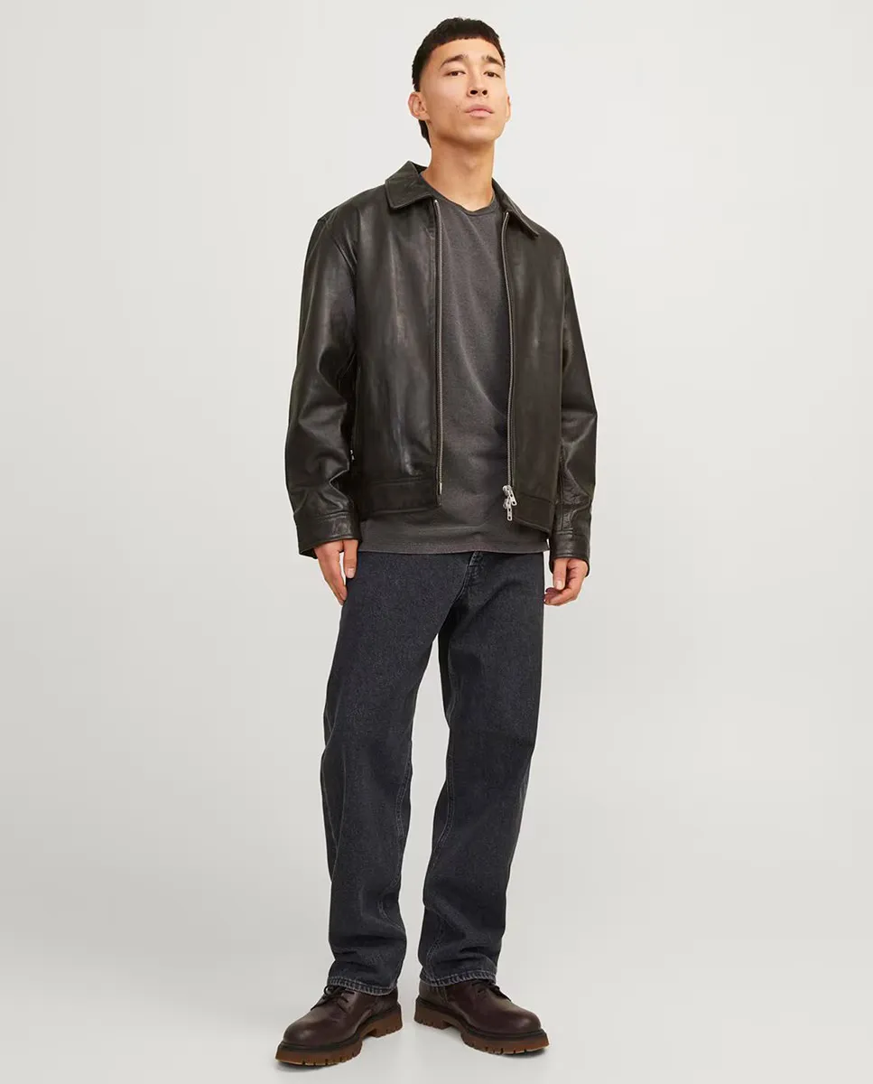 

Мужские джинсы свободного кроя с низкой посадкой Jack & Jones, черный